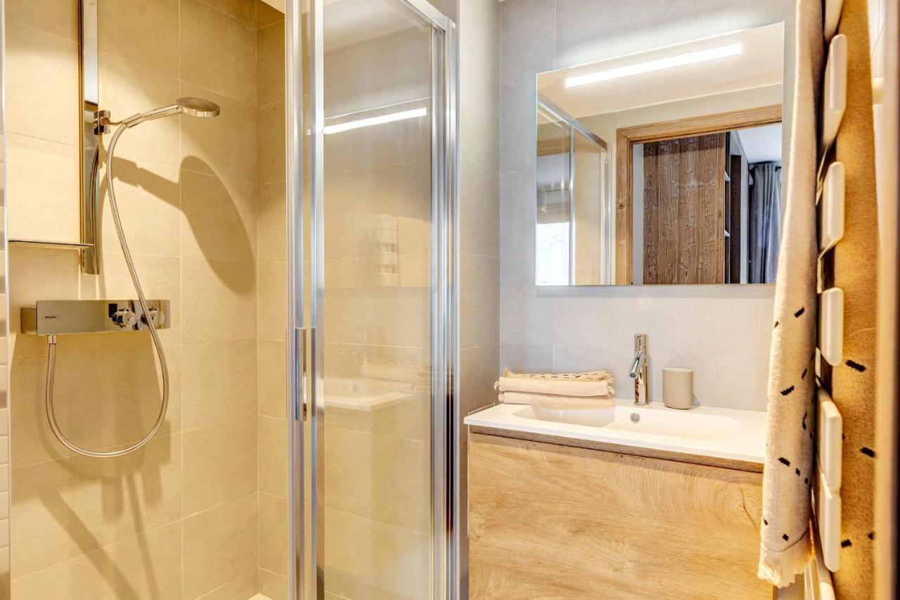 4-Room Apartment With Garden, Gym And Shared Spa Megève Exterior foto