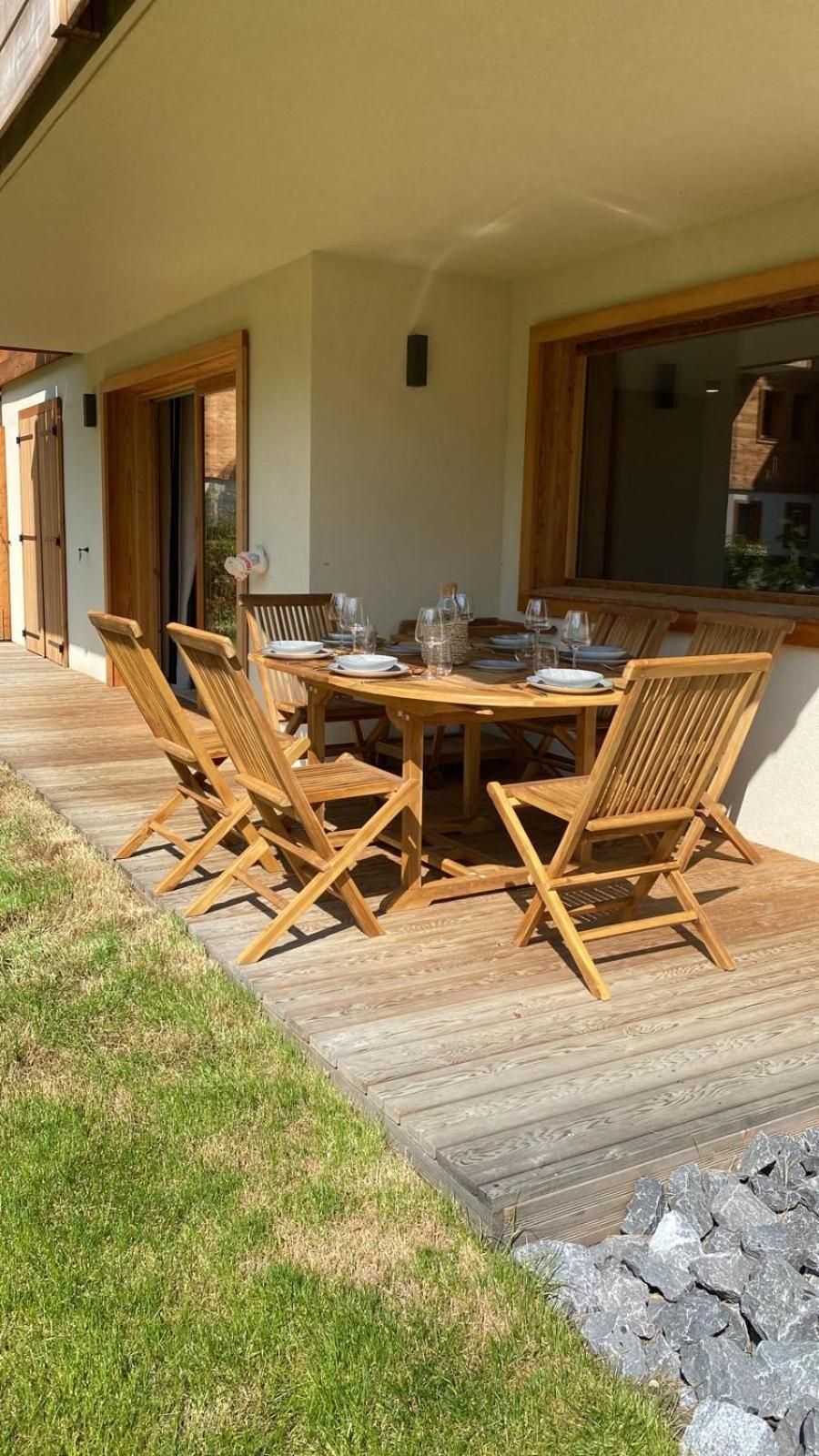 4-Room Apartment With Garden, Gym And Shared Spa Megève Exterior foto