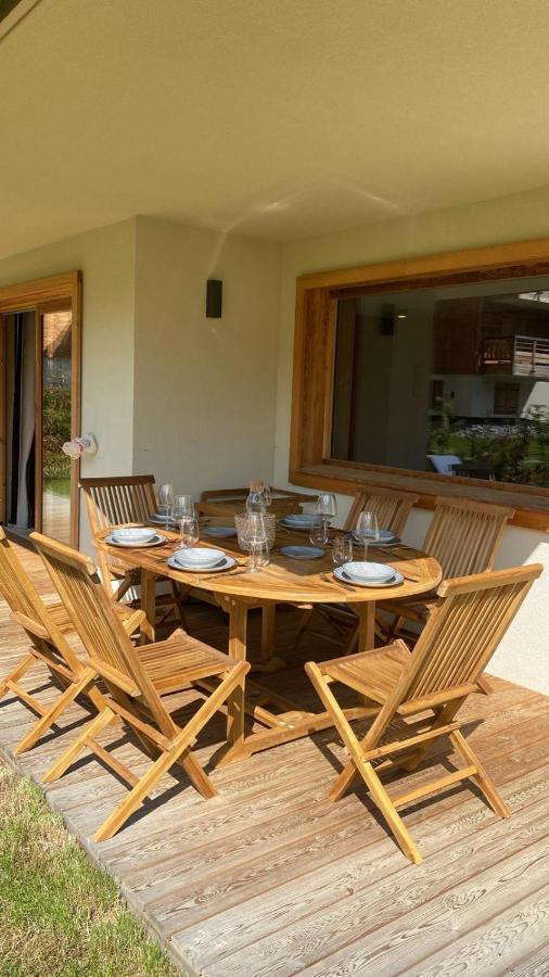 4-Room Apartment With Garden, Gym And Shared Spa Megève Exterior foto